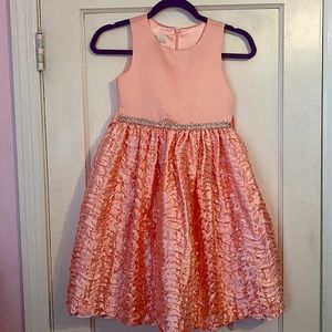American Princess Girl’s size 8 coral dress.